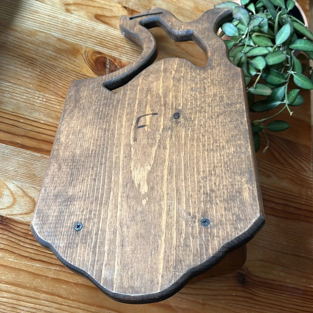 Vintage Wooden Dove Shelf